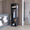 Minimalist Tall Wardrobe Armoire Storage Cabinet with Mirrorlook-Storage & Organization-Parc Decor