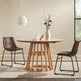 Modern 48 Round Solid Wood Dining Table-Dining / Kitchen-Parc Decor