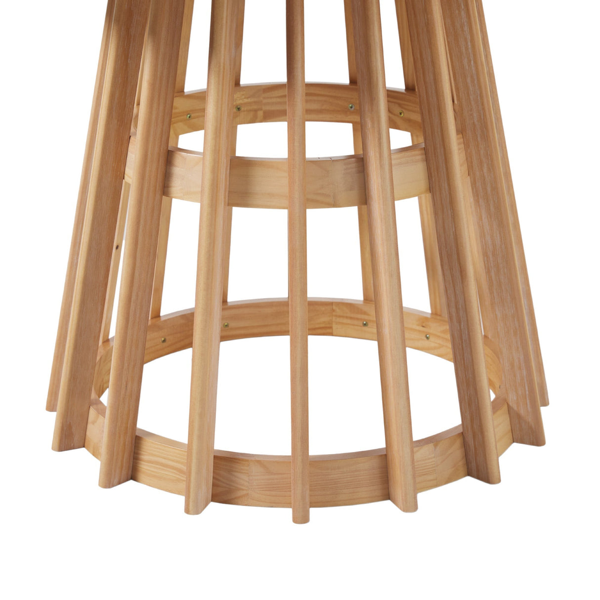 Modern 48 Round Solid Wood Dining Table-Dining / Kitchen-Parc Decor