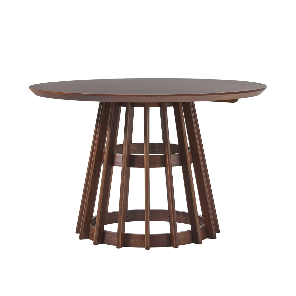 Modern 48 Round Solid Wood Dining Table-Dining / Kitchen-Parc Decor