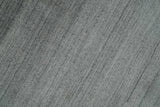Modern 5x6.5 Gray and Silver Blended Wool Hand Woven Area Rug