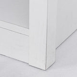 Modern 66" LED TV Stand with 23" Insert Electric Fireplace for Living Room