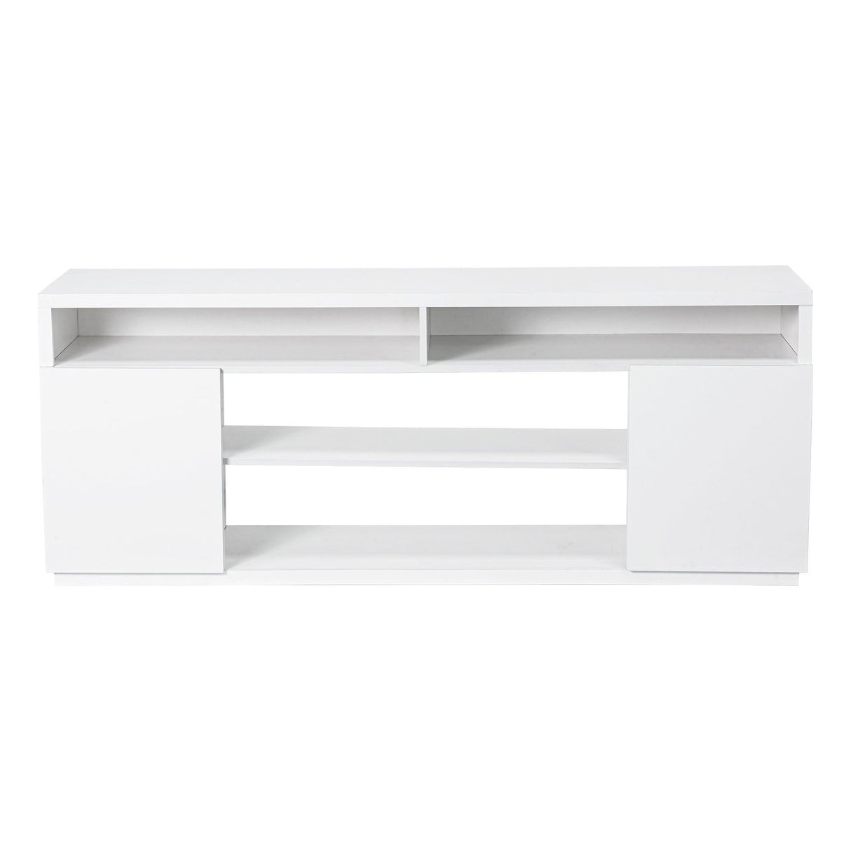 Modern 68 Inch TV Stand Media Console with LED Lights for Living Room-电视柜-Parc Decor