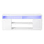Modern 68 Inch TV Stand Media Console with LED Lights for Living Room