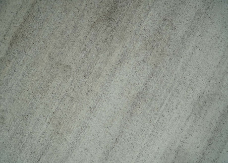 Modern 6x8 Ivory and Silver Wool Hand Woven Area Rug