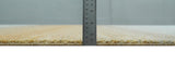 Modern 8x10 Hand Made Silver and Brown Blended Wool Flatwoven Area Rug
