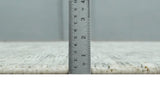 Modern Abstract Beige, silver, Gray and Charcoal 5x8 Hand loom Viscose Area Rug