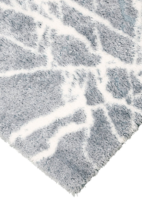 Modern Abstract Design Gray 5x7 Rug