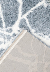 Modern Abstract Design Gray 5x7 Rug