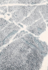 Modern Abstract Design Gray 5x7 Rug