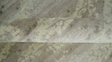 Modern Abstract Silver and Beige Hand knotted 6x9 Art Silk Area Rug-Area Rug-Parc Decor