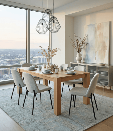 Modern Abstract Teal, Olive and Ivory Hand Tufted Multi Size wool area rug