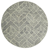 Modern Contemporary Beige Hand Tufted Wool Area Rug