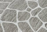 Modern Contemporary Brown Hand Tufted Wool 5x8 Area Rug