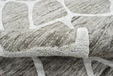 Modern Contemporary Brown Hand Tufted Wool 5x8 Area Rug