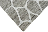 Modern Contemporary Brown Hand Tufted Wool 5x8 Area Rug