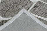 Modern Contemporary Brown Hand Tufted Wool 5x8 Area Rug