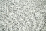 Modern Contemporary Hand Made White Wool Area Rug