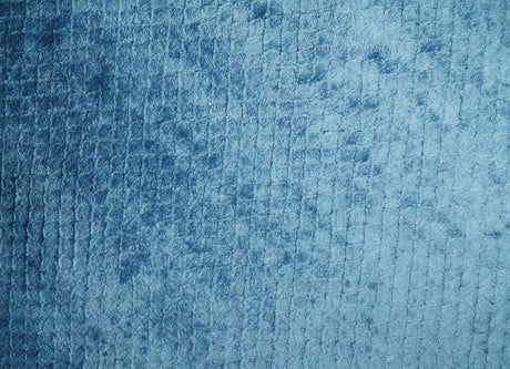 Modern Geometrical Cross Square Hand Made 2x3 Aqua Blue Art silk Area Rug-Area Rug-Parc Decor