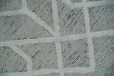 Modern Geometrical Design Hand Tufted Wool Area Rug