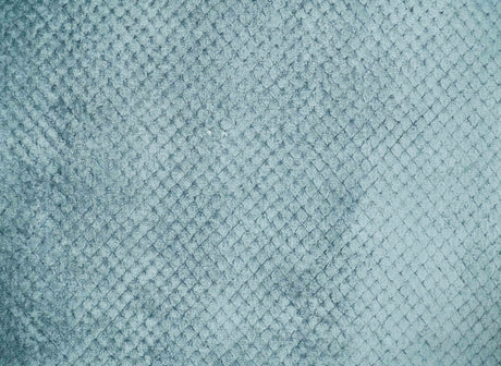 Modern Geometrical Hand Made 2x4 Aqua Blue Art Silk Area Rug