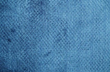 Modern Geometrical Hand Made 2x4 Blue Art silk Area Rug