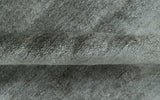 Modern Gray Solid Design 6x8.7 Hand Knotted Wool Area Rug