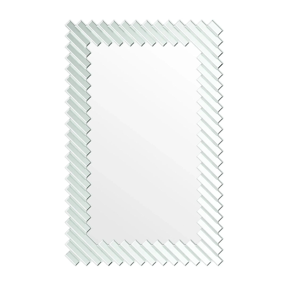 Modern Rectangle Framed Decorative Mirror