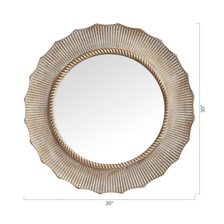 Modern Round Mirror Vintage Wall Decoration