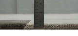 Modern Scandinavian 6x8 Silver and Gray Wool Hand Woven Area Rug