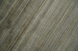 Modern Shaded Beige 5x7 Blended Bamboo Silk Hand Woven Area Rug