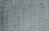 Modern Shaded Silver 5x7 Blended Wool Hand Woven Area Rug