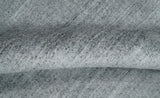 Modern Shaded Silver 5x7 Blended Wool Hand Woven Area Rug