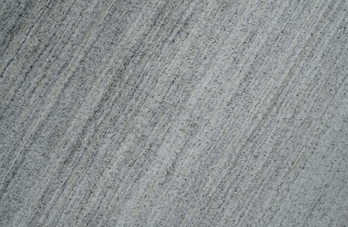 Modern Shaded Silver Gray 5x7 Blended Bamboo Silk Flatwoven Area Rug