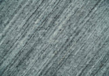 Modern Shaded Solid Handloom Silver, Charcoal and Gray 8x10 Contemporary Wool Area Rug | TRD10283810S