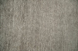 Modern Solid Brown 2x3 Hand Knotted Bamboo Silk Rug