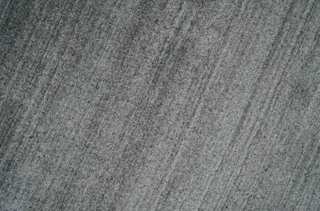 Modern Solid Gray Shaded 5x7 Blended Wool Hand Woven Area Rug
