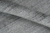 Modern Solid Gray Shaded 5x7 Blended Wool Hand Woven Area Rug