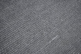 Modern Solid Pattern Gray Hand Woven Wool Area Rug