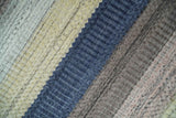 Modern Stripes Design 8x10 Hand Made Multicolor Blended Wool Area Rug