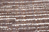 Modern Stripes Pattern Brown Hand Knotted Wool 2x3 Area Rug