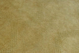Modern Style Gold Hand Tufted Wool 5x8 Area Rug