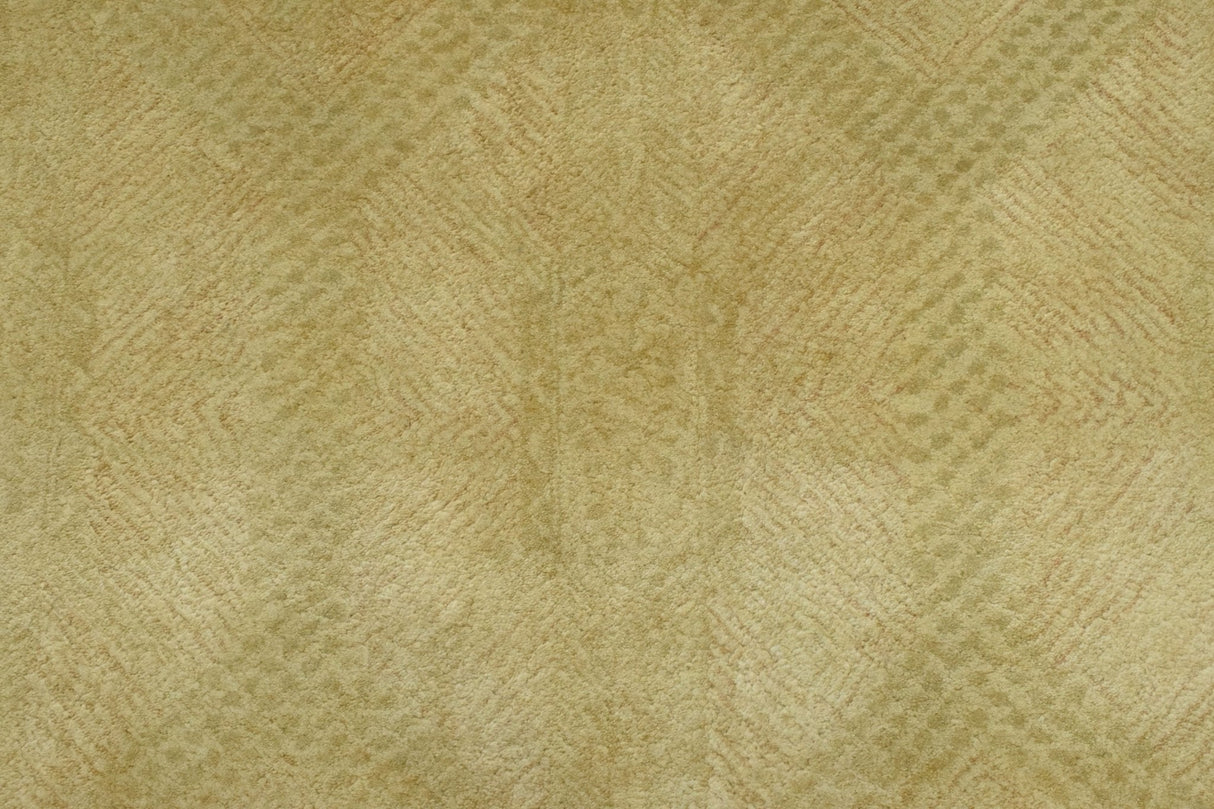 Modern Style Gold Hand Tufted Wool 5x8 Area Rug