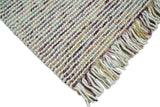 Modern Style Hand Woven Multi Color Wool Area Rug