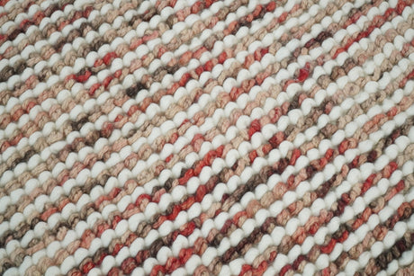 Modern Style Multicolor Hand Made Wool Area Rug