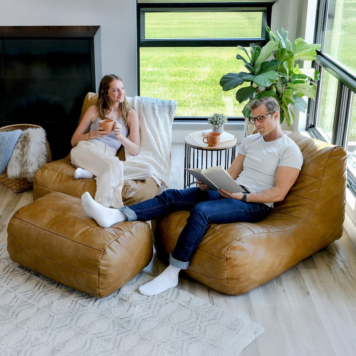 Modora® Chair and Ottoman Bundle
