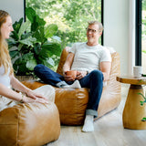 Modora Chair and Ottoman Bundle-foam filled-Parc Decor