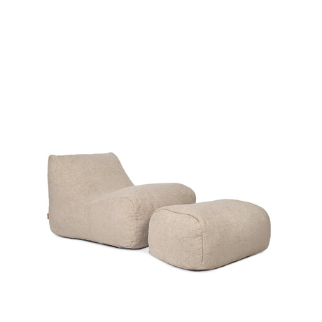 Modora Chair and Ottoman Bundle-foam filled-Parc Decor