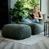 Modora Chair and Ottoman Bundle-foam filled-Parc Decor