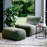 Modora Chair and Ottoman Bundle-foam filled-Parc Decor